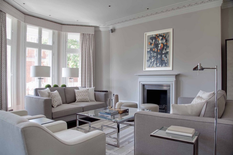 Lateral living in Kensington | Living Room | Interior Designers